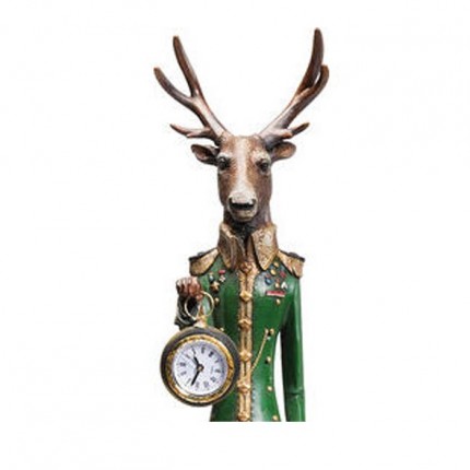 Horloge à poser Gentleman Deer Kare Design