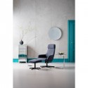 Table d'appoint Easy Living Transparente Kare Design