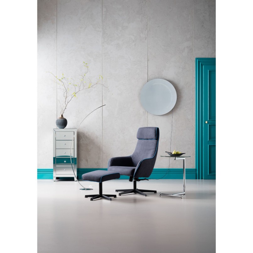 Table d'appoint Easy Living Transparente Kare Design