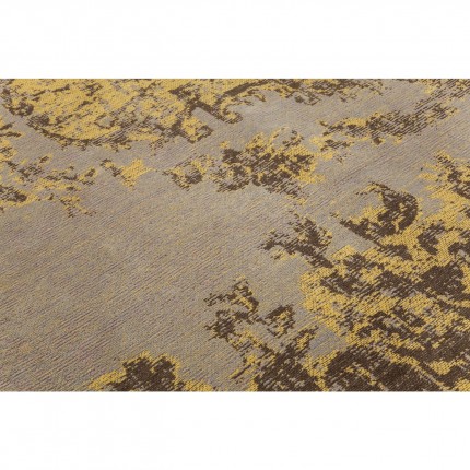 Tapis Carré Kelim Pop jaune 240x170 Kare Design