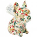 Tirelire Dog Fiore 12cm Kare Design