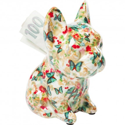 Tirelires Dog Fiore 12cm set de 4 Kare Design