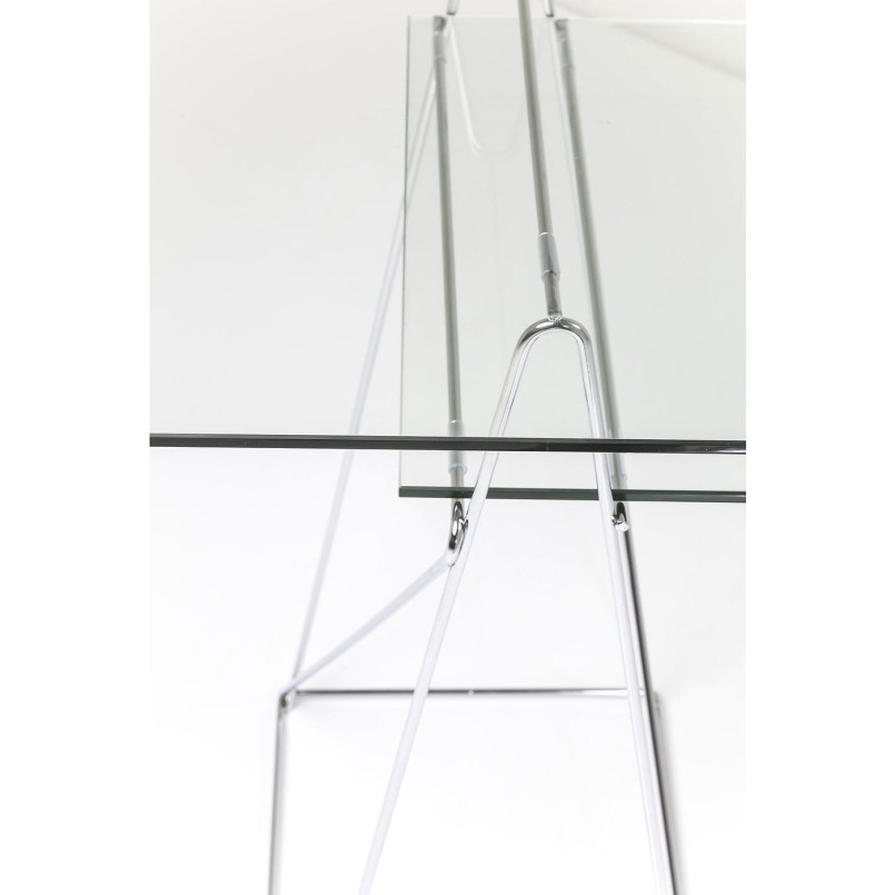 Table Polar 8 mm tempered glass Kare Design