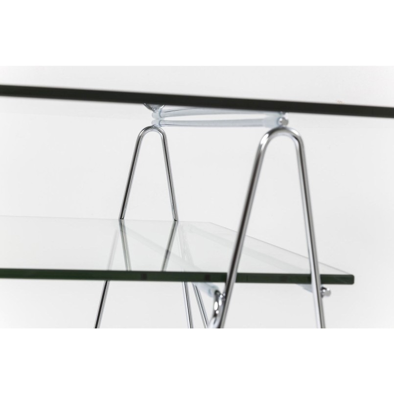 Table Polar 8 mm tempered glass Kare Design