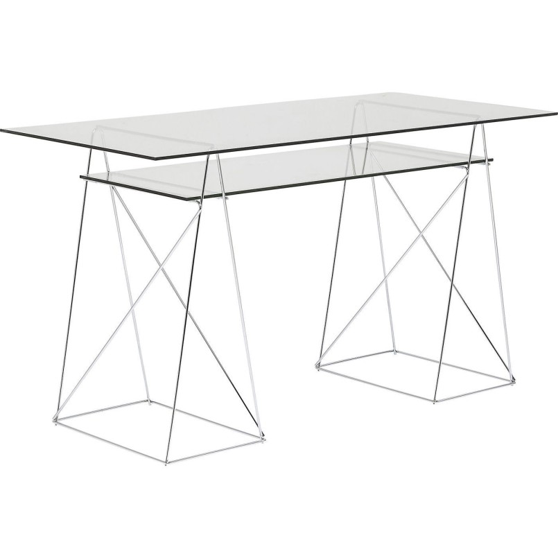 Table Polar 8 mm tempered glass Kare Design