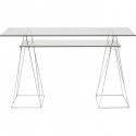 Bureau Polar 135x65cm chromé Kare Design