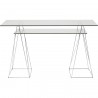 Bureau Polar 135x65cm chromé Kare Design