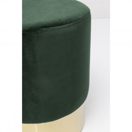 Tabouret Cherry vert et laiton Kare Design