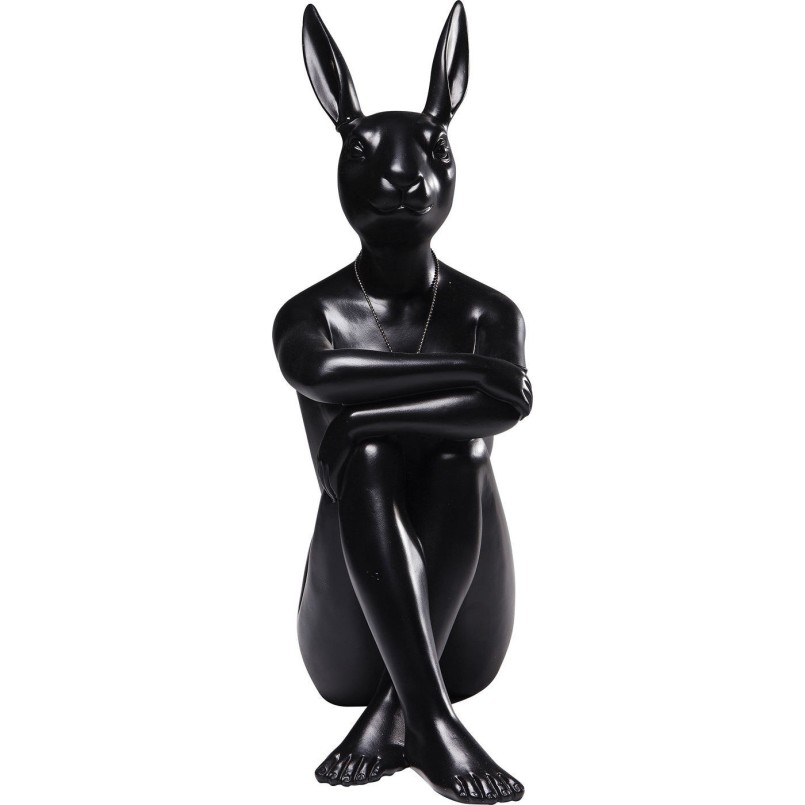 Deco Figurine Gangster Rabbit Black Kare Design