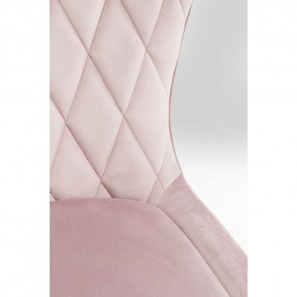 Chaise Marshall velours rose Kare Design