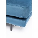 Assise pour canapé Lullaby bleu pétrole Kare Design