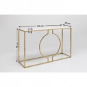 Console Miami Loft 120cm Kare Design