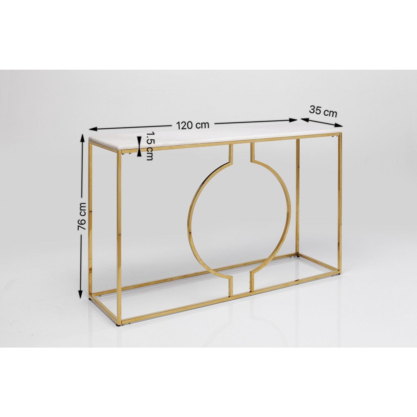 Console Miami Loft 120x35cm Kare Design