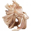 Déco Poisson combattant doré 63cm Kare Design