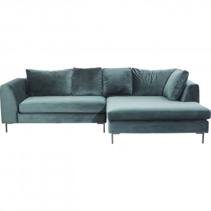 Canapé d'angle Gianna droite vert Kare Design