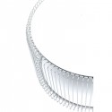 Tables basses rondes Wire argentées set de 2 Kare Design