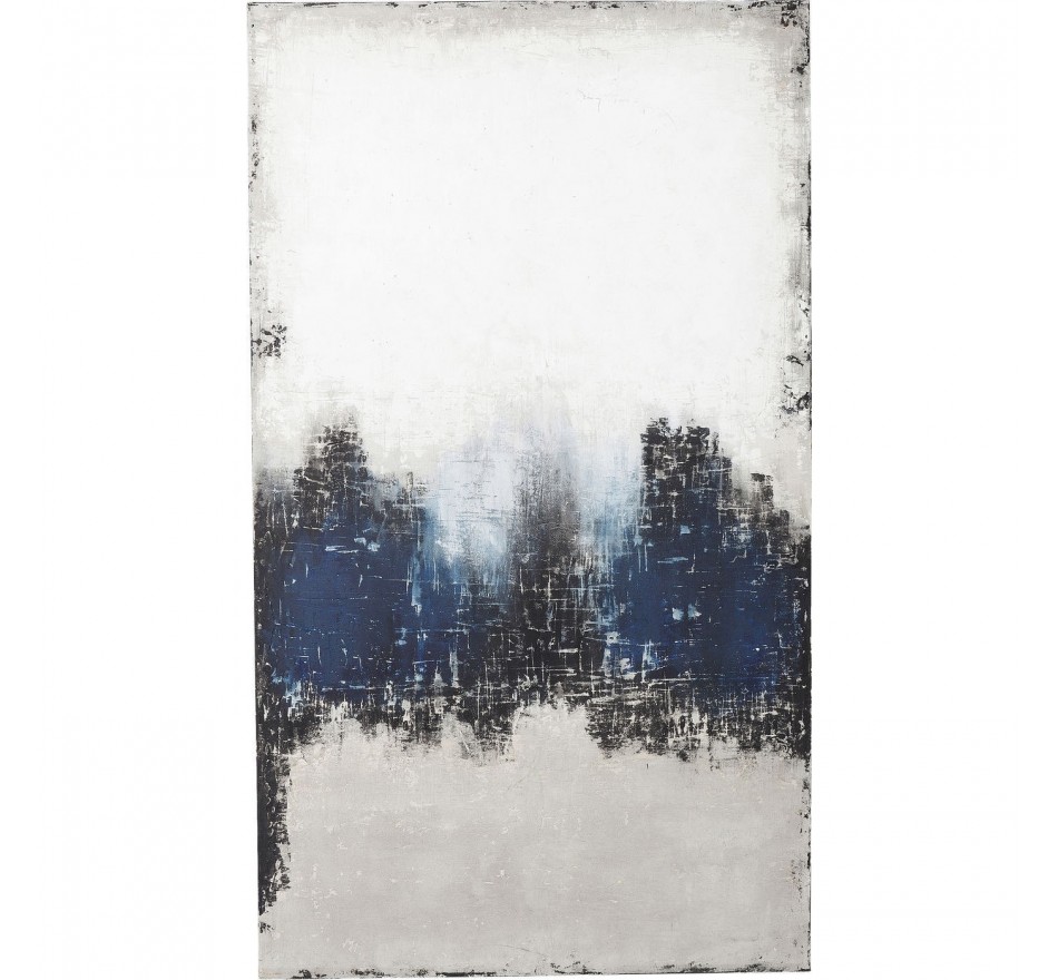 Peinture à l'huile Abstract Into The Sea 210x120cm Kare Design