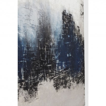 Peinture à l'huile Abstract Into The Sea 210x120cm Kare Design