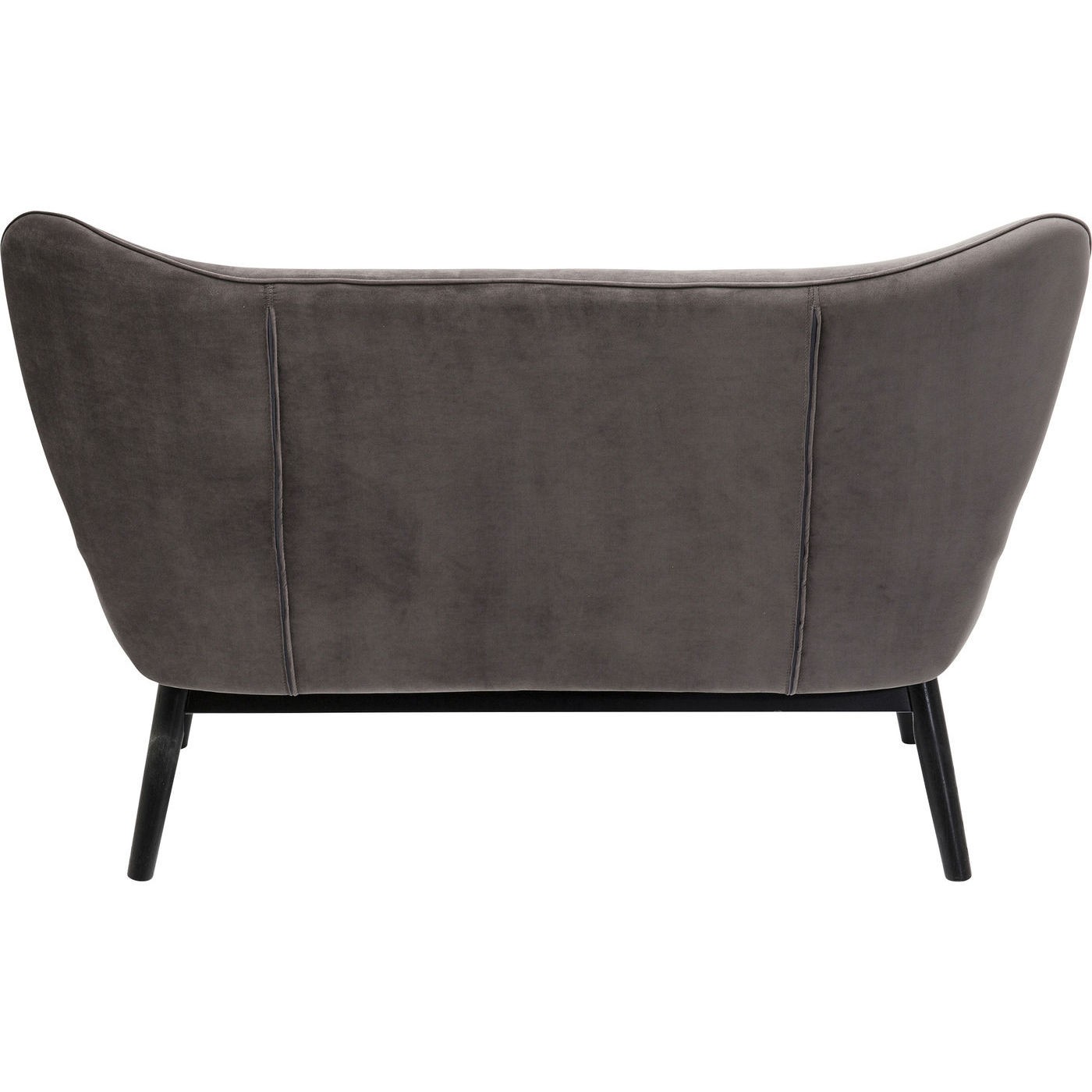Canapé Vicky velours gris Kare Design