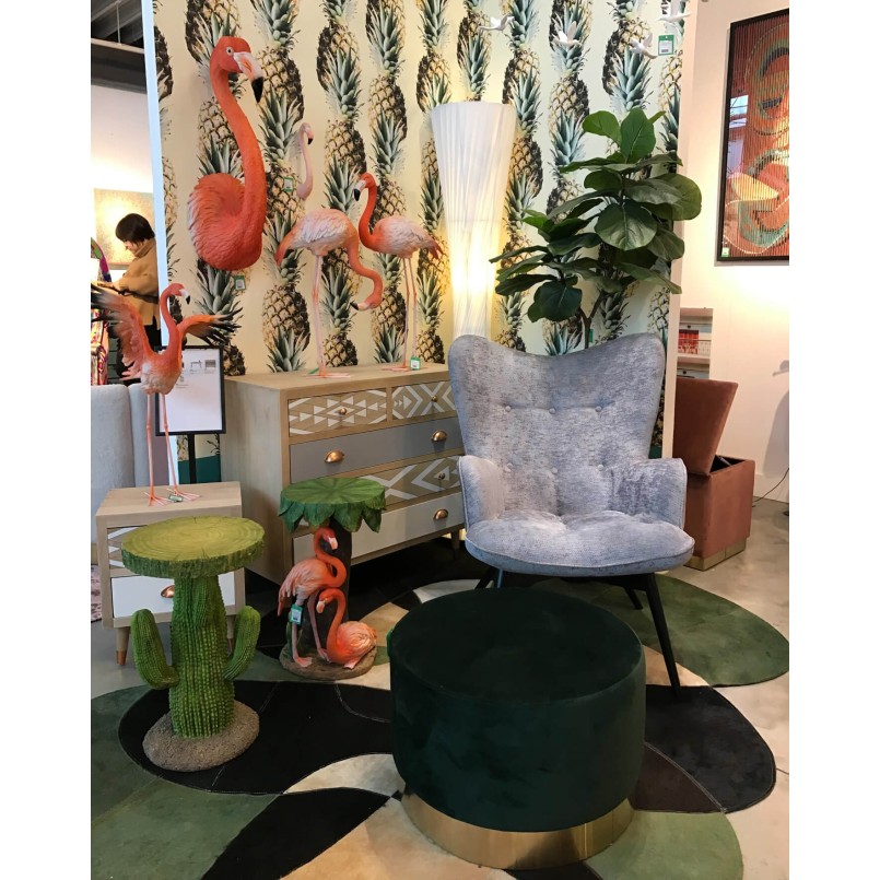 Déco murale flamant rose 72cm Kare Design