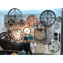 Horloge murale Factory LED Kare Design