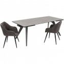 Table à rallonges Amsterdam 290x100cm Kare Design