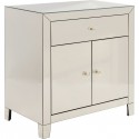 Commode Luxury Champagne 2 portes 1 tiroir Kare Design