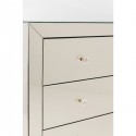 Commode Luxury Champagne 3 tiroirs Kare Design