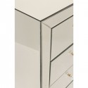 Chiffonnier Luxury Champagne 5 tiroirs Kare Design