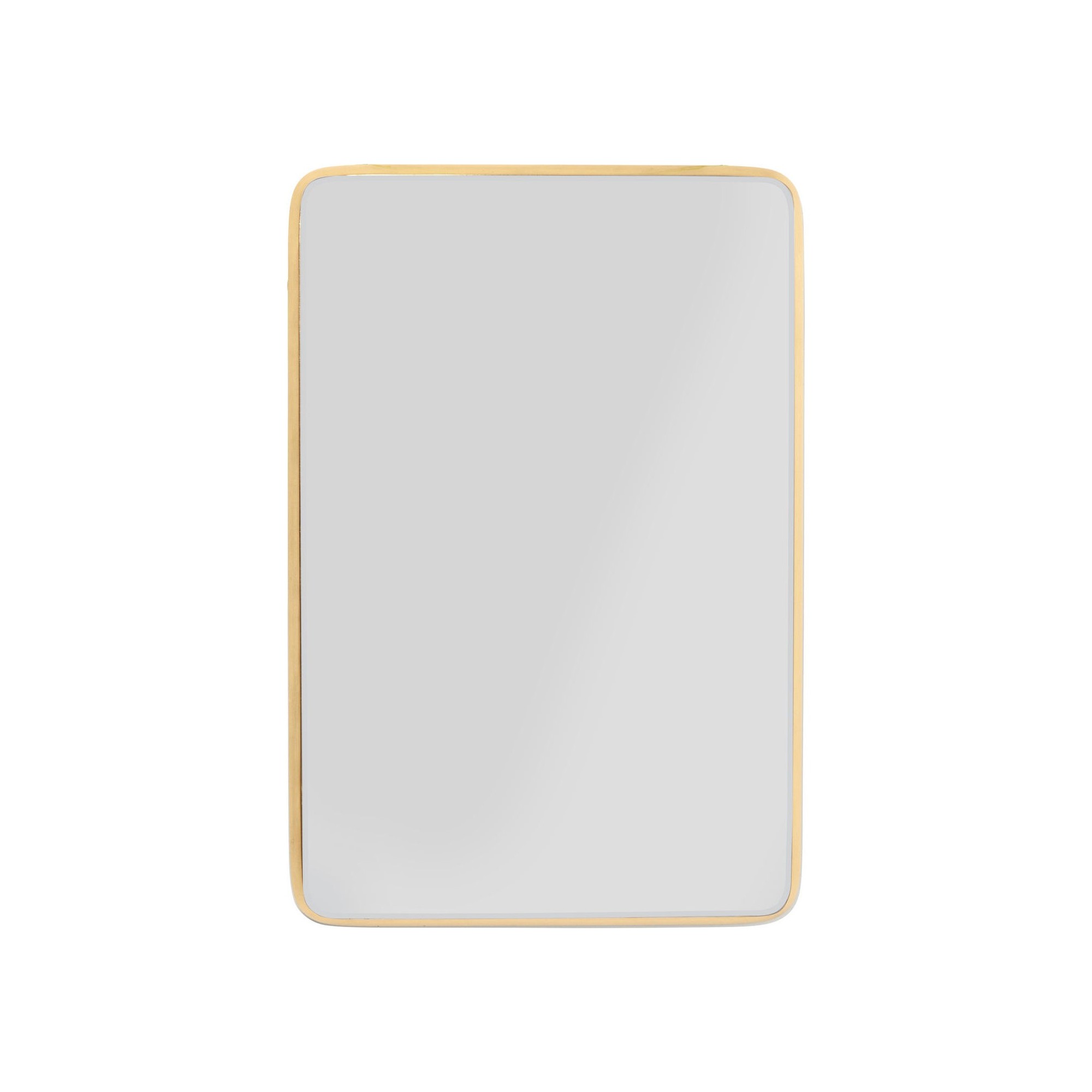 Miroir Jetset carré doré 94x64cm Kare Design