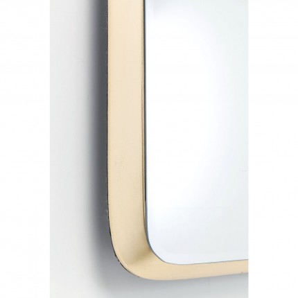 Miroir Jetset carré doré 94x64cm Kare Design