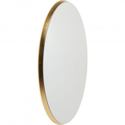 Miroir Jetset ovale doré 94x64cm Kare Design