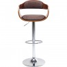 Tabouret de bar Monaco choco Kare Design