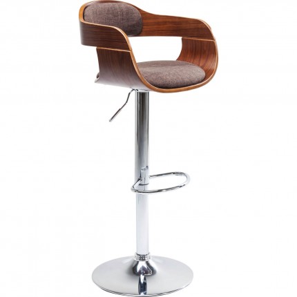 Tabouret de bar Monaco choco Kare Design