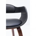Chaise Costa Walnut Kare Design 