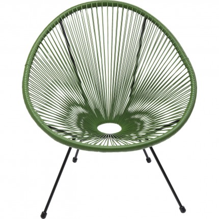 Fauteuil de jardin Acapulco vert Kare Design