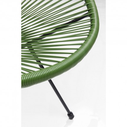 Fauteuil de jardin Acapulco vert Kare Design