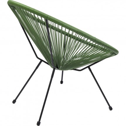 Fauteuil de jardin Acapulco vert Kare Design