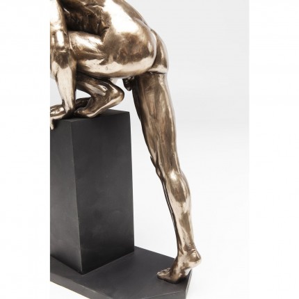 Déco Nude Man Stand bronze 35cm Kare Design