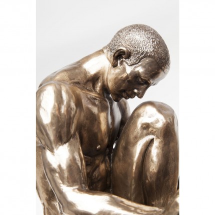 Déco Nude Man Stand bronze 35cm Kare Design