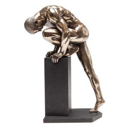 Déco Nude Man Stand bronze Kare Design