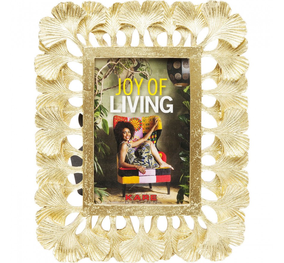 Picture Frame Ginkgo 21x26cm gold Kare Design Picture Frame Ginkgo 21x26cm gold Kare Design
