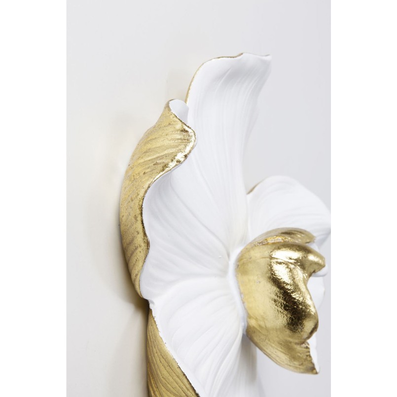 Déco murale Orchidée blanche 25cm Kare Design