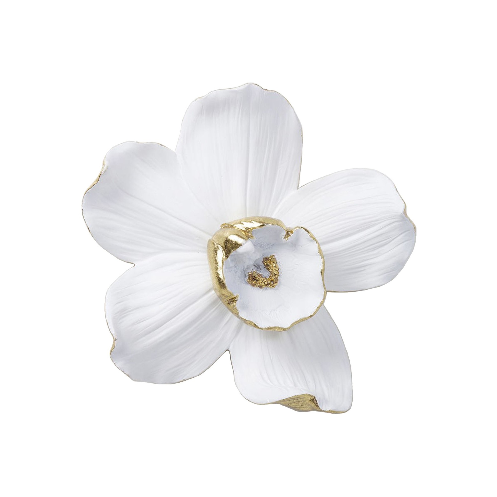 Déco murale Orchidée blanche 25cm Kare Design