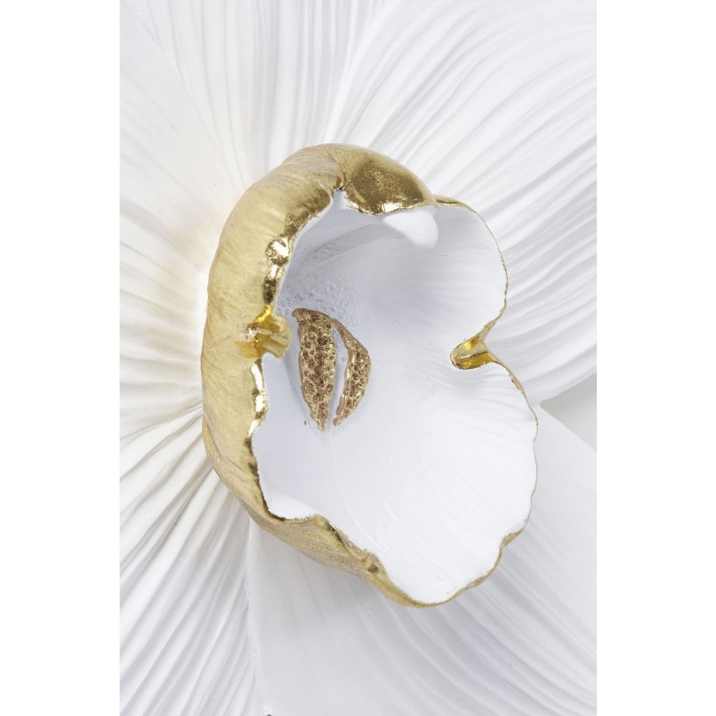 Wall Decoration Orchid White 54cm Kare Design