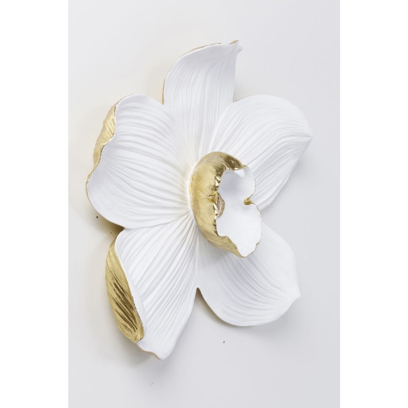 Wall Decoration Orchid White 54cm Kare Design