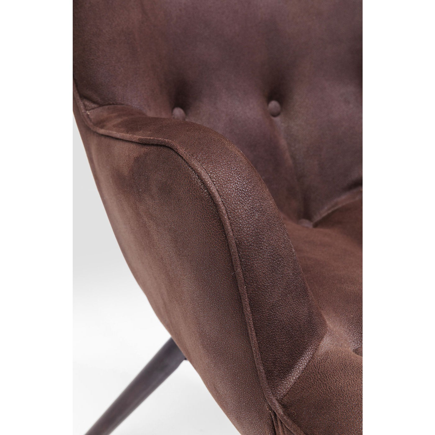 Fauteuil Vintage Angels Wings marron foncé Kare Design