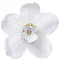 Déco murale orchidée blanche 54cm Kare Design