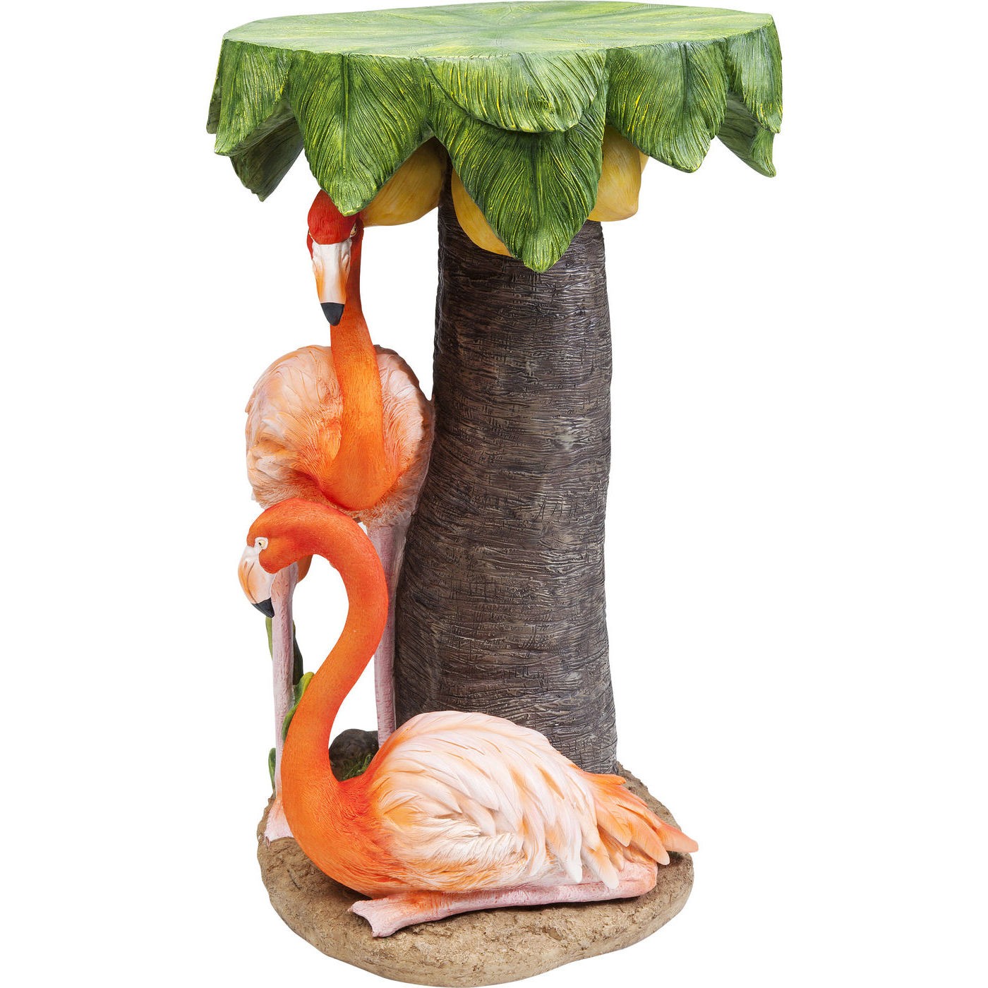 Table d'appoint Animal flamants roses Kare Design