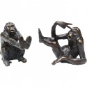 Serre-livres singes set de 2 Kare Design